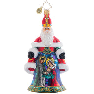 Christopher Radko SACRED SCENE SAINT NICHOLAS Ornament 1021511 Nativity