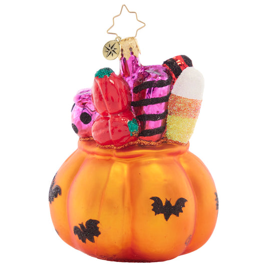 Christopher Radko TRICK OR TREAT SWEETS Ornament 1021598 Brilliant Treasure Halloween