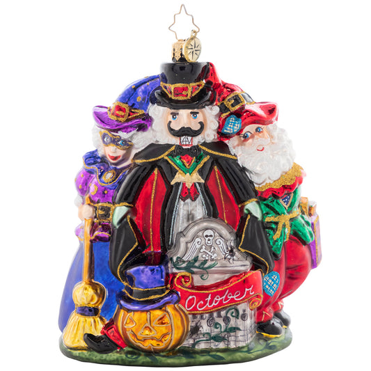 Christopher Radko HAPPY HAUNTINGS -October- Ornament Of The Month 1021702 Halloween