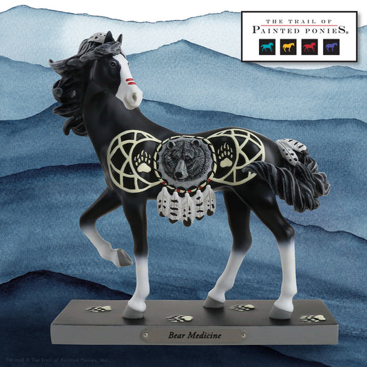 Trail Of Painted Ponies 2022 BEAR MEDICINE Figurine 6012580