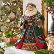 Jim Shore GLAD TIDINGS OF JOY 6012948 Collector Edition Christmas Santa Figurine
