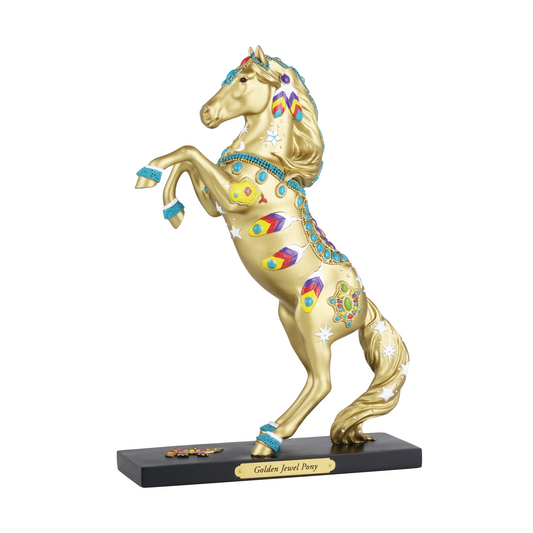 Trail of Painted Ponies 2021 Figurine GOLDEN JEWEL PONY 6008548