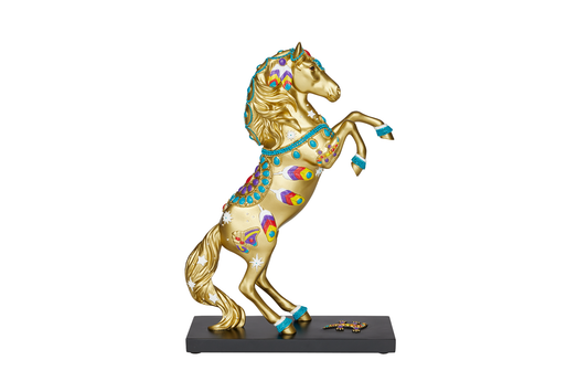 Trail of Painted Ponies 2021 Figurine GOLDEN JEWEL PONY 6008548