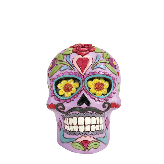 Jim Shore COLORFUL CALAVERA 6012755 Day Of The Dead Halloween Skull